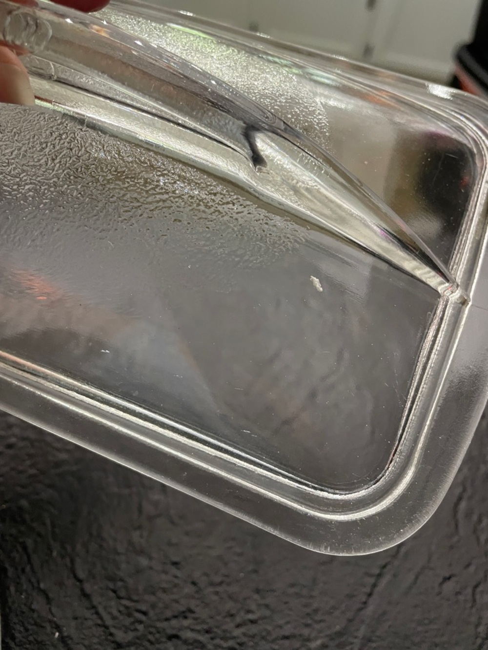 Westinghouse Clear Glass Dish Tops - Set of 3 Fin Style - Picture 6 of 6